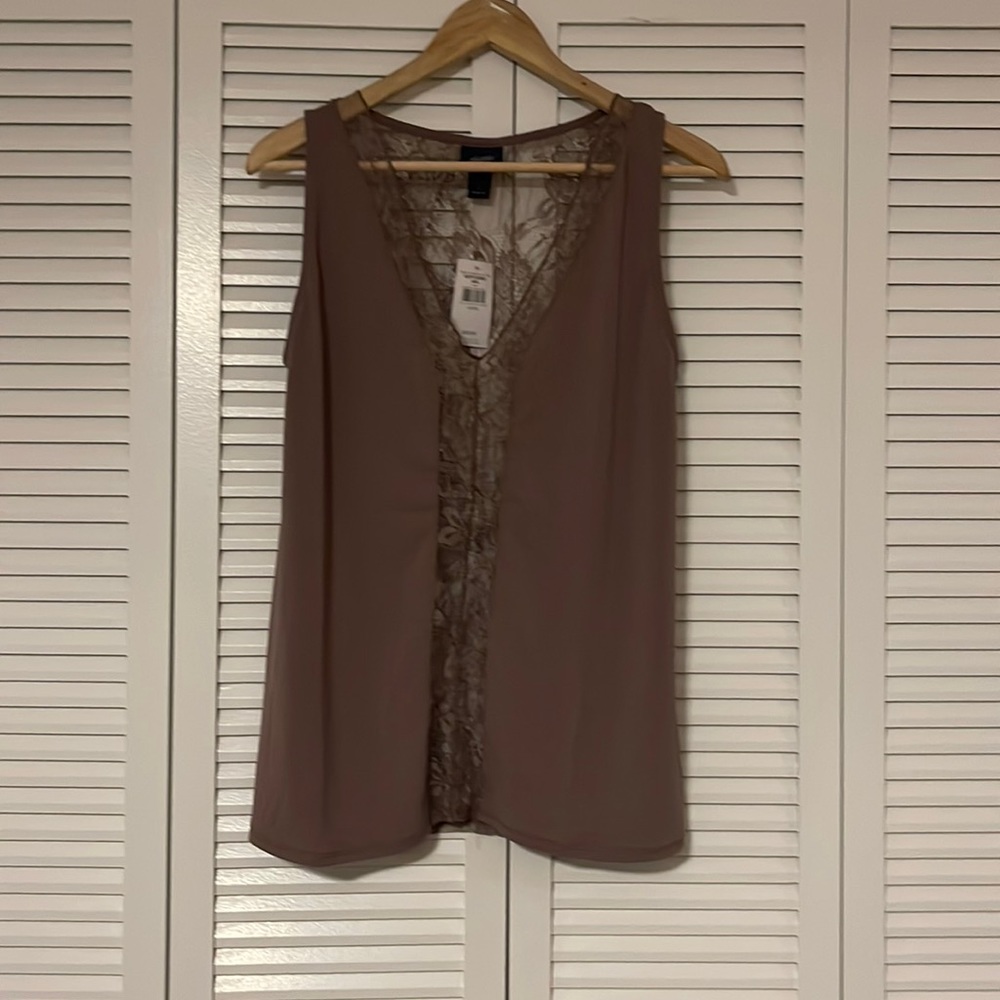 Lace tank top